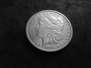 1891 O Morgan Silver Dollar