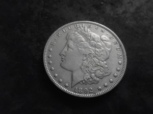 1892 Morgan Silver Dollar