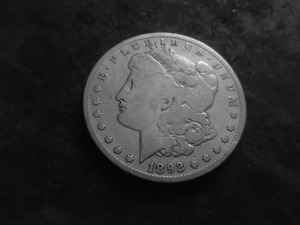 1892 S Morgan Silver Dollar