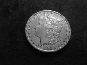 1896 O Morgan Silver Dollar
