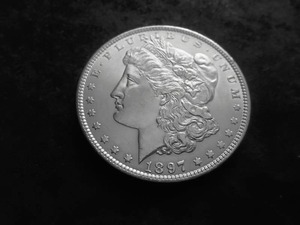 1897 Morgan Silver Dollar