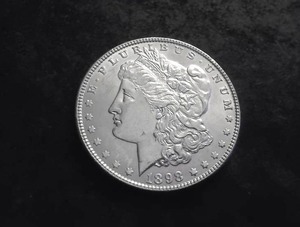 1898 Morgan Silver Dollar