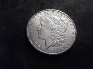 1901 O Morgan Silver Dollar