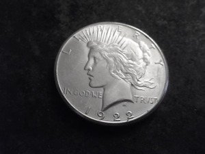 1922 S Peace Silver Dollar