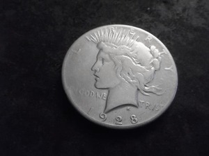 1928 Peace Silver Dollar