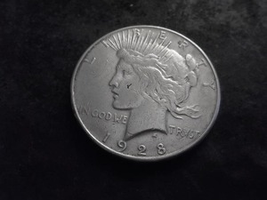1928 S Peace Silver Dollar