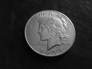 1935 S Peace Silver Dollar