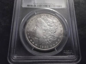 1898 O Morgan Silver Dollar