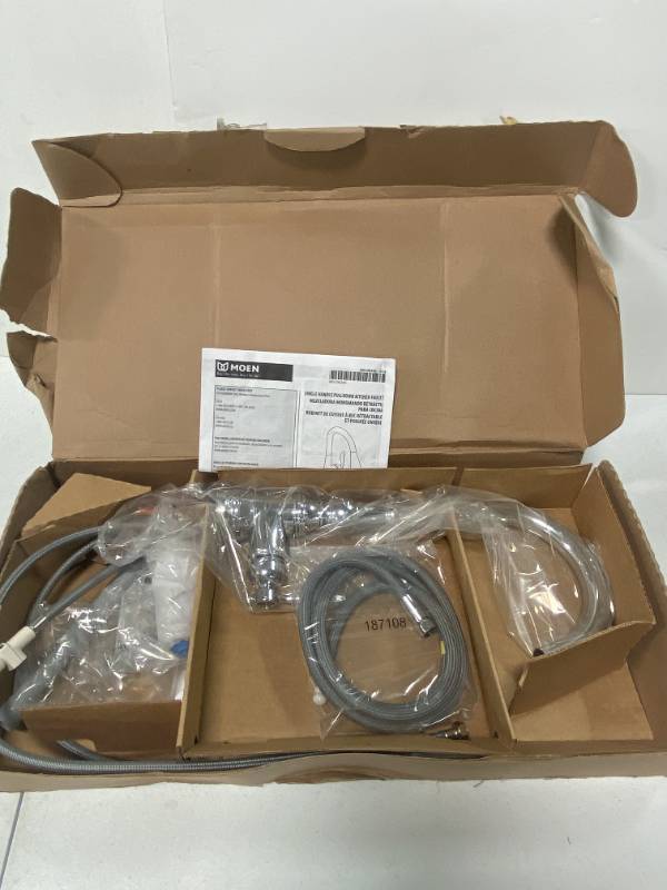 Lot 2 New MOEN FAUCETS SHOWERS BATHROOM KITCHEN LIGHTS K BID   23261390 