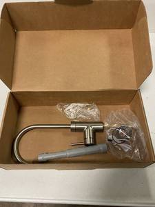 lot 3 image: Brand New MOEN S5530SRS Sip Modern Single-Handle Drinking Fountain Beverage Faucet in Spot Resist Stainless