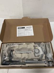 lot 12 image: Brand New MOEN Align 6190BL Single Hole Single-Handle Bathroom Faucet in Matte Black ($407 Retail Value)