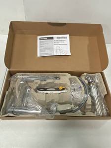 lot 15 image: Brand New MOEN Align 6190 Single Hole Single-Handle Bathroom Faucet in Chrome ($211 Retail Value)