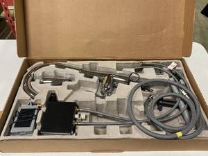 lot 20 image: Brand New MOEN 7594EWC Arbor Touchless Single-Handle Pull-Down Sprayer Kitchen Faucet with MotionSense Wave in Chrome ($322 Retail Value)