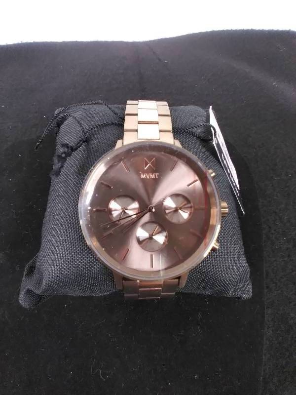 lot 13 image: NEW MVMT Womens Nova Titanium-Tone Watch