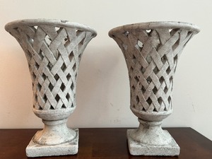 lot 56 image: Pair of Decorative Planters