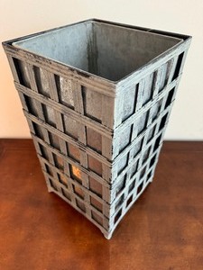 lot 82 image: Pair of Decorative Metal Planters
