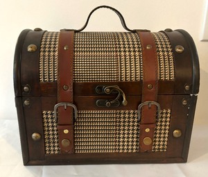 lot 100 image: Classy Decorative Hinged Boxes