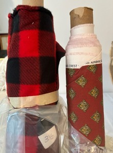 lot 109 image: Six Remarkable Fabric Rolls