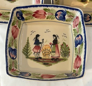 lot 118 image: Trio of Henriot Quimper Bowls