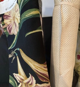 lot 149 image: Six Sensational Rolls of Fabric