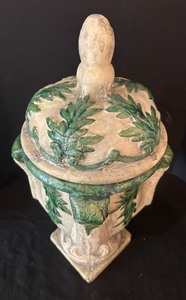 lot 166 image: Decorative Lidded Urn