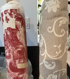 lot 185 image: Six Swell Rolls of Fabric