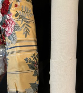 lot 200 image: Six Rolls of Fabric