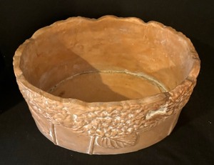 lot 217 image: Terrific Terra Cotta Planter