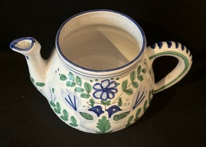 lot 249 image: Darling Italian Pottery Pitcher