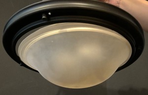lot 310 image: Charming Ceiling Mount Light Fixture