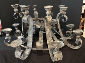 lot 93 image: Decorative and Stylish Ceiling Mount Candle Holder Fixture