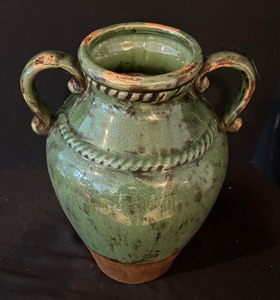 lot 326 image: Delightfully Distressed Vase