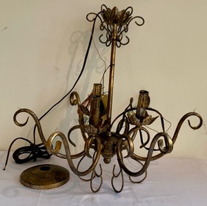 lot 281 image: Elegant Chandelier - Needs Assembly