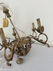 lot 167 image: Platinum Bay Sterling Industries Chandelier, New