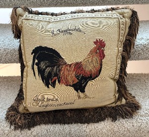 lot 162A image: Trio of Accent Pillows by Borgata