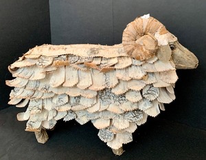 lot 476 image: Birchwood Ram Decorative Figurine