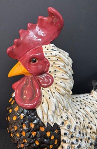 lot 364 image: Decorative Ceramic Rooster