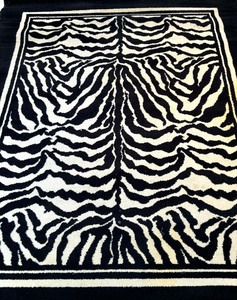 lot 386 image: Wild Asia Zebra Area Rug by Couristan