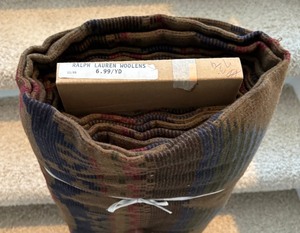 lot 395 image: Yards of Soft Rustic Fabric