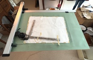 lot 421 image: Cadet Neolt Mutoh Drafting Table