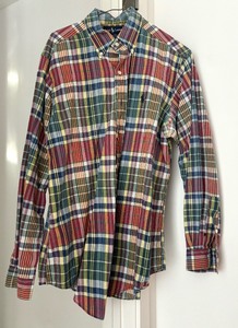 lot 440 image: Six Mens Ralph Lauren Button Up Long Sleeved Shirts
