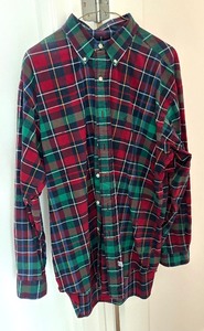 lot 157A image: Six Mens Ralph Lauren Long Sleeved Button Up Shirts