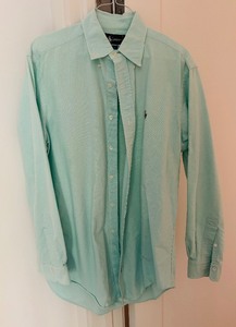 lot 442 image: Seven Mens Ralph Lauren Long Sleeved Button Up Shirts