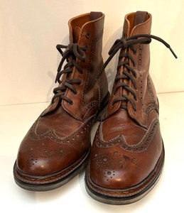 lot 443 image: Mens Polo by Ralph Lauren Leather Boots