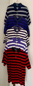lot 531 image: Lot of Mens Ralph Lauren short Sleeved Polo Shirts, Size Large