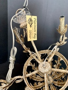 lot 483 image: Gorgeous Gold chandelier by Platinum Bay