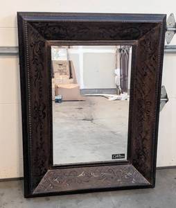lot 508A image: Painted Mahogany Wall Mirror by Sterling
