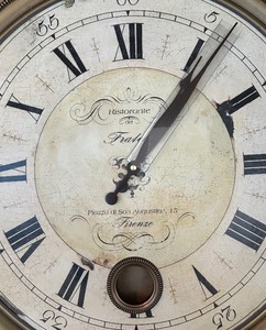 lot 605 image: New Artistic Timepieces Wall Clock by Wide-Eyed Designs