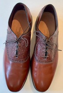 lot 535 image: Five Pairs of Mens Leather Shoes Size 13