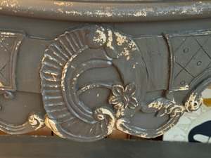 lot 391 image: New French Provincial Style Console Table
